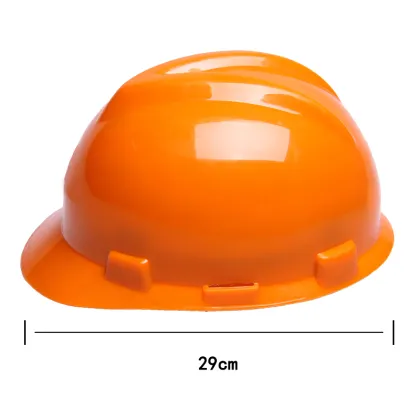 Endurance Plus Visor Safety Helmet with Chin Strap - PE ABS Construction Helmet