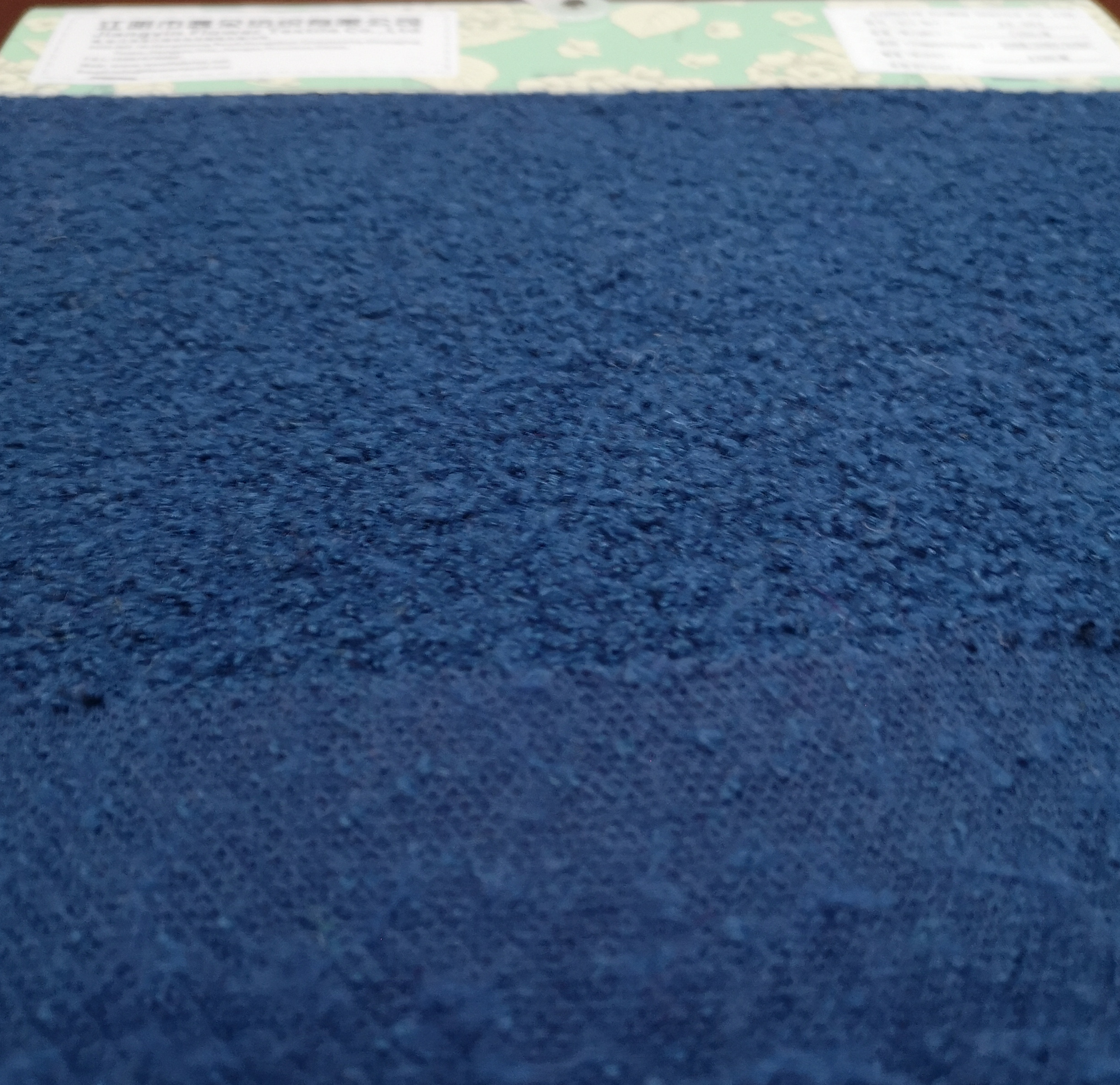 Knitted wool viscose polyester blend boucle fabric