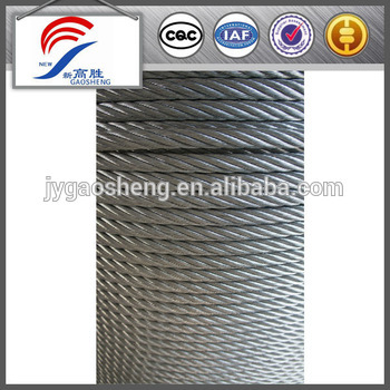 steel rope of lifting & hoisting 6X36 fc