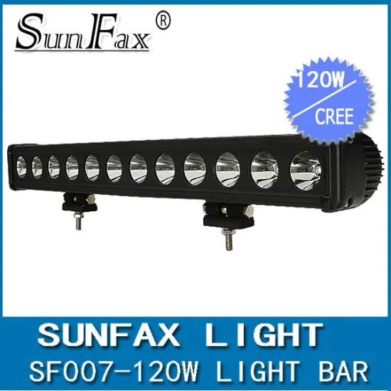 120W 21.5inch single row flood spot combo offroad led bar light