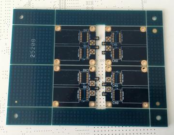 6 layer 1.2mm blue solder PCB