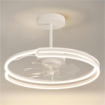 Minimalistische Fernbedienungs -LED -Deckenlüfterlicht