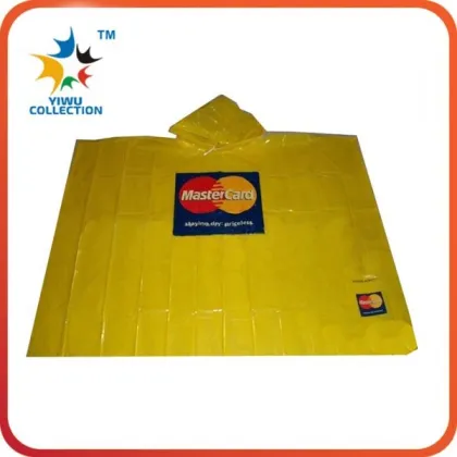 cheap reflective waterproof transparent children poncho raincoat