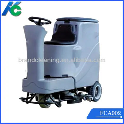 Industrial robotic floor scrubber