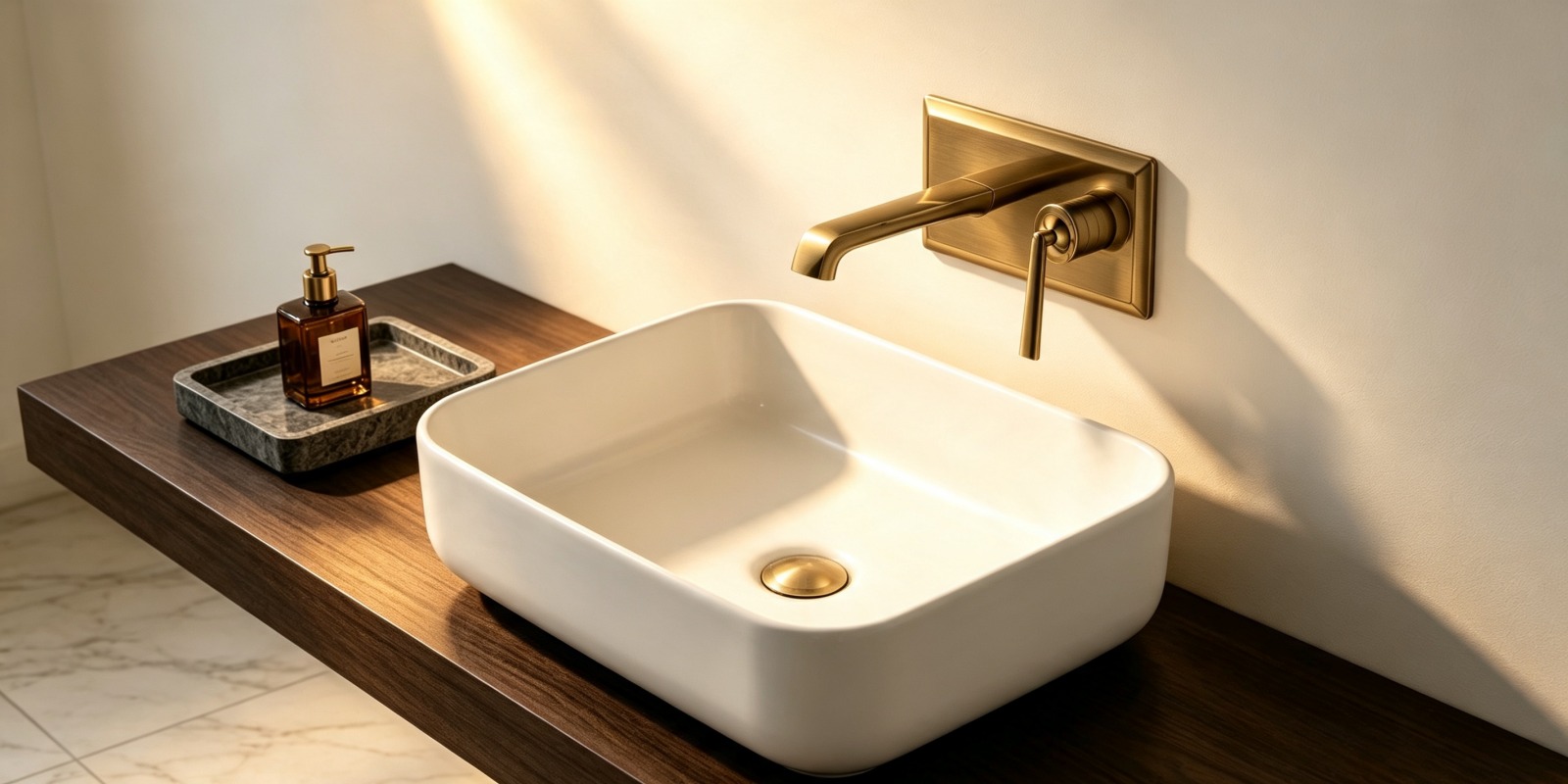 Wall Mounted Basin Mixers