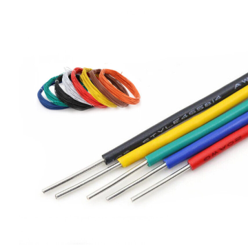 UL1007 Electrical Cable 105C Temperature Rating 30AWG PVC Insulated Tinned Copper Conductor