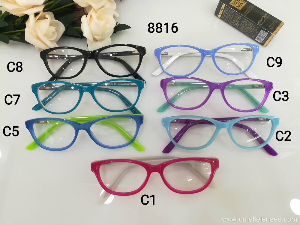 Children's Oval Eyeglasses Optical Glasses Wholesale