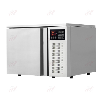 Summer Hot Sales: Commercial Blast Chiller Freezer, 3 Trays, Stainless Steel Air Cooling Blast Freezer