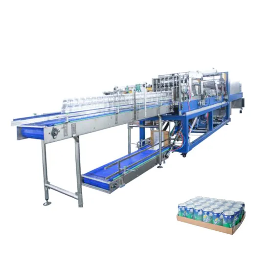 Auto Packaging Machine for Bottles, Cans, Boxes, Jars, and Trays