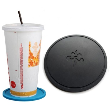 Wholesale Black PVC Coasters for Cups and Tea