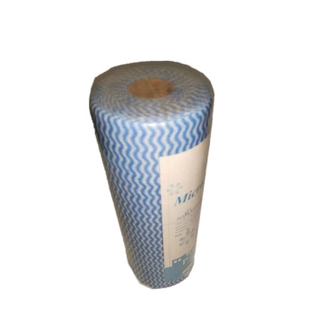 Multi-purpose Spunlace Cleaning Non Woven Dry Wipe Roll