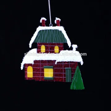 New Design Christmas Decoration Xmas house ornament