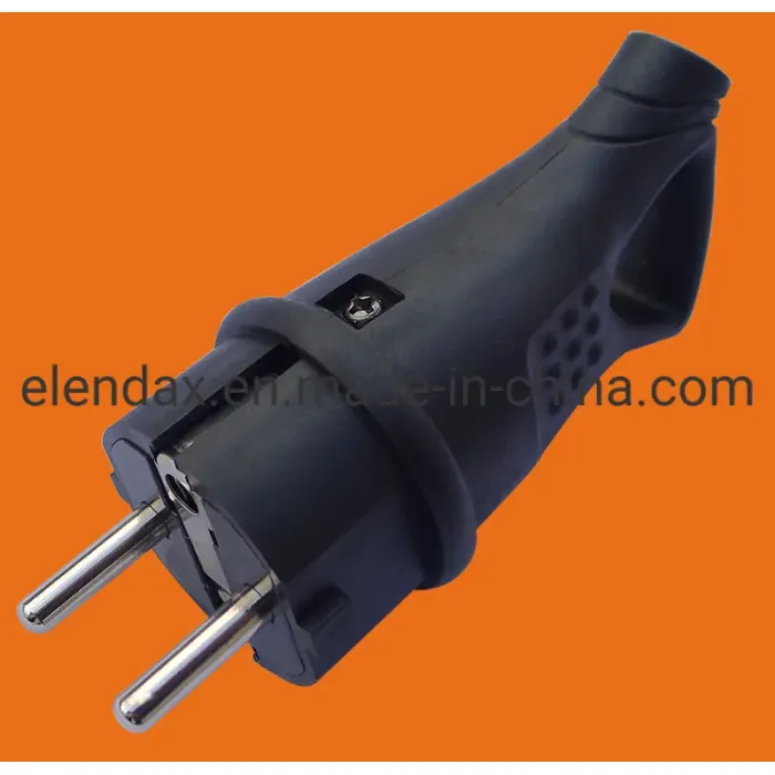 Steker Karet dengan Pegangan dan Bumi IP44 (P6052)