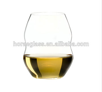 2017 HOT SALE HANDMADE wholesale clear glass tumbler/drinking glass cup
