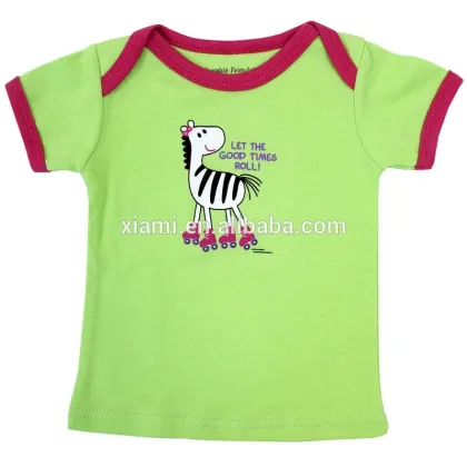 high level 100% cotton custom pure color lovely animal pattern shirt