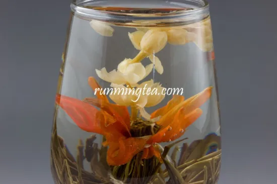 China jasmine and Lily Flower Tea , Qiu Shui Yi Ren / Lily's Lady