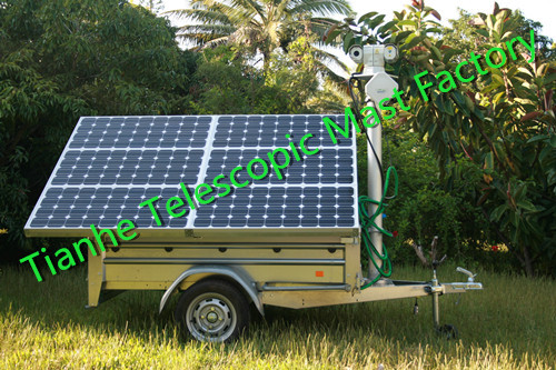 Trailer Solar Mount Teleskopik