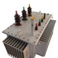 Transformateur de distribution de puissance immergée à l&#39;huile 11KV 100KVA