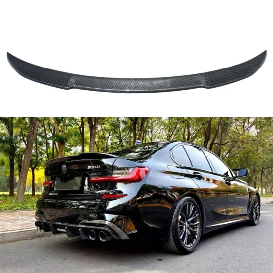 Carbon Fiber Rear Spoiler Wing for BMW 3 Series G20 & M3 G80: Enhance Your Vehicle's Performance and Style