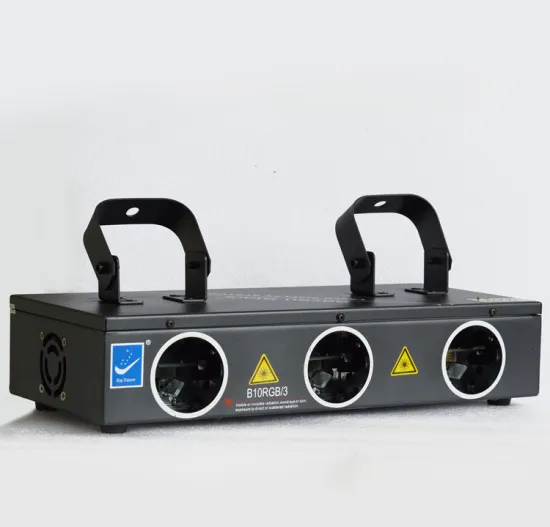 2020 NEW Big dipper RGB full color Three-eye Laser Light show equipment B10RGB/3
