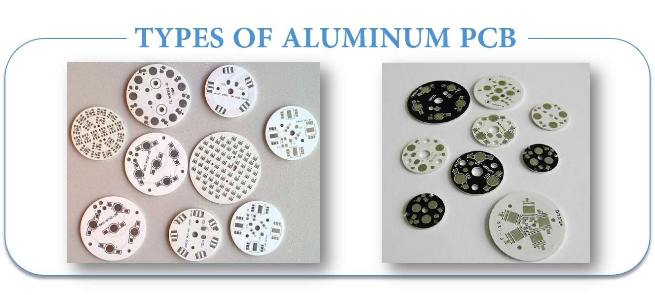 TYPES OF ALUMINUM PCB | JHYPCB TYPES OF ALUMINUM PCB | JHYPCB