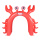 Custom crab spray water inflatable arch spray sprinkler