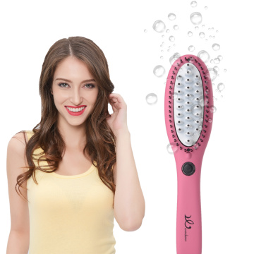 Patented Brush Hair Straightener