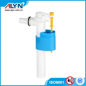 Instant shut off anti-siphon side toilet fill valve