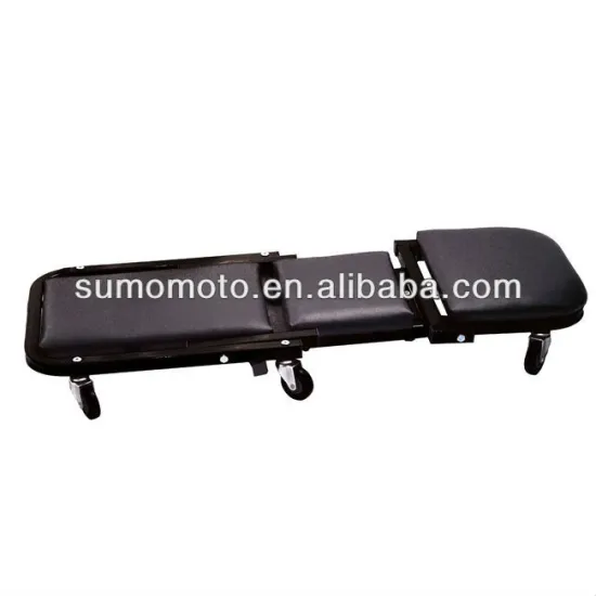 Extendable Bench with Dolly, use of a car or motorcycle repair,foldable bench ST-L1