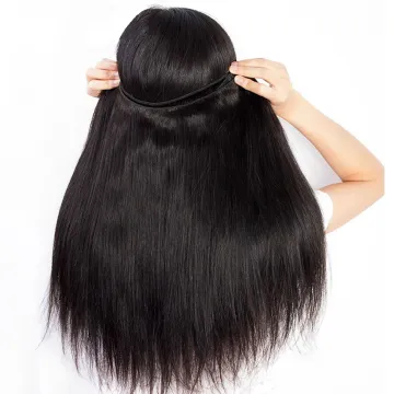 X-TRESS 8-30 Inch 100% Human Hair Bundles Natural Color High Quality Human Hair Extension For Women Human Hair Bundles Weave