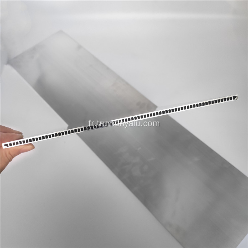 Tuyaux micro-canaux en aluminium de largeur 100 mm