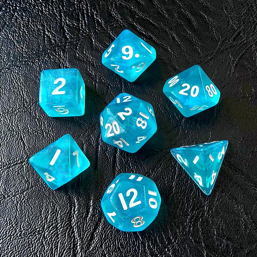 Moonstone Mini Gathering Dice Set For Mtg Rpg D D 4