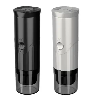 Portable USB Type C Mini Espresso Machine - 20 Bar Pressure Coffee Maker (Matte Blue/Green/Black Aluminum)