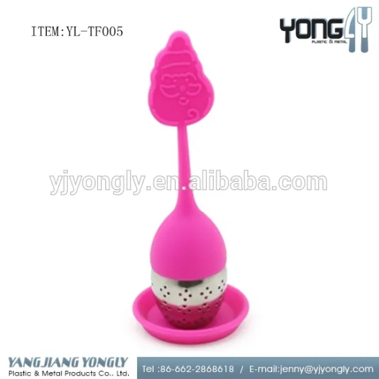 Christmas gift Santa silicone tea infuser