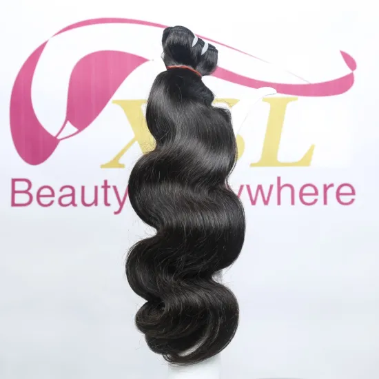 100% Human Hair Weft: 32-40 Inch Brazilian Body Wave Virgin Mink Hair Bundle