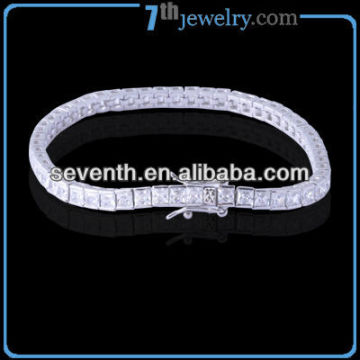 Tennis Bracelet CZ Diamond The 925 Sterling Silver Bracelet