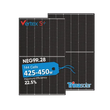 Trina Solar Vertex N 210x182mm Monocrystalline Solar Panels: 435W to 450W Fotovoltaic Panels