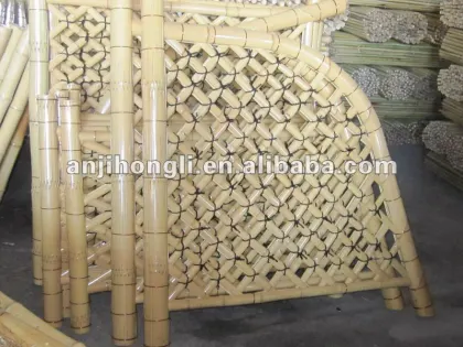 Natural Moso Trellis Bamboo Gate Fencing