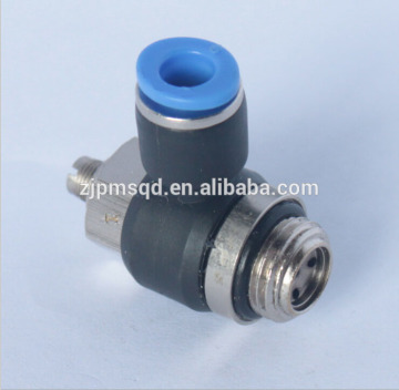 China supplier plastic Male elbow speed controller