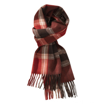 New Autumn Winter Houndstooth Plaid Cashmere Scarf Christmas Shawl