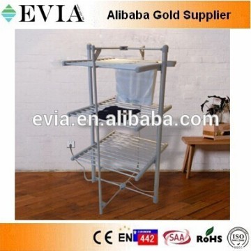 Folding Electric heated portable clothes dryer