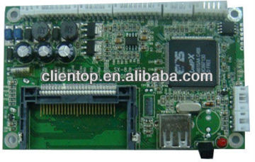 Media player board support PIR sensor can detect human body and output a signal to control play state.
