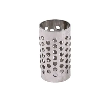 Customized 304 Stainless Steel Perforated Mesh Round Filter Tube
