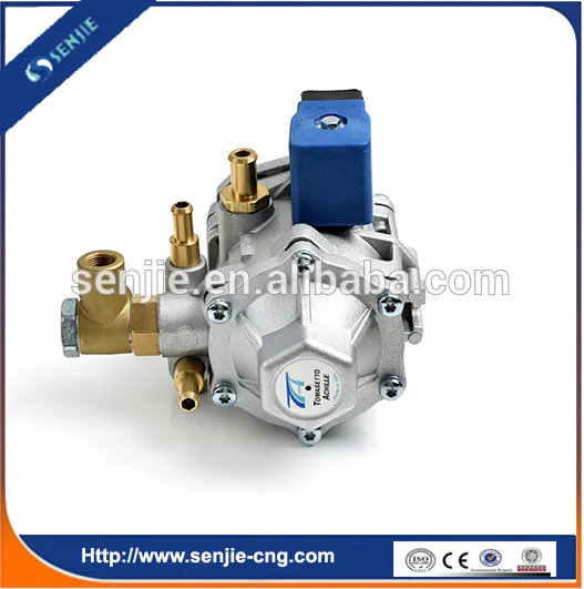 Sequential cng reducer regulator/ fuel gas pressure regulator