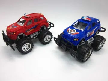 FRICTION CROSS-COUNTRY POLICE WAGON