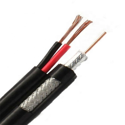 Siamese RG59 Coaxial with 2C CCTV Combo Cable