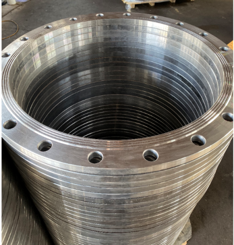 Forged butt welding flange