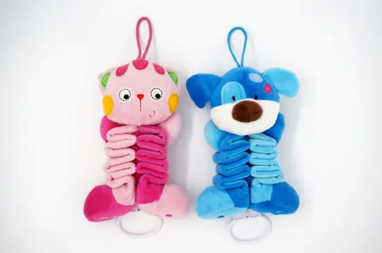 Pulling Musical Dog and Cat with Flexible Body