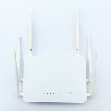 ZTE F680 GPON ONT: 1GE + 3FE + 2POTS + USB Dual Bant 2.4G ve 5G GPON yönlendirici FTTH