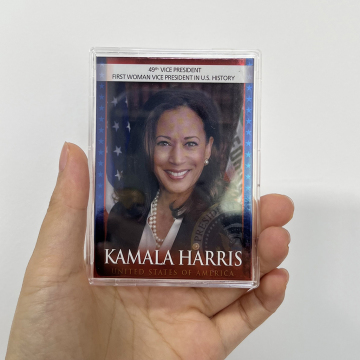 2024 Customizable America Vice-President Souvenir Card - Hard Paper with Acrylic Shell